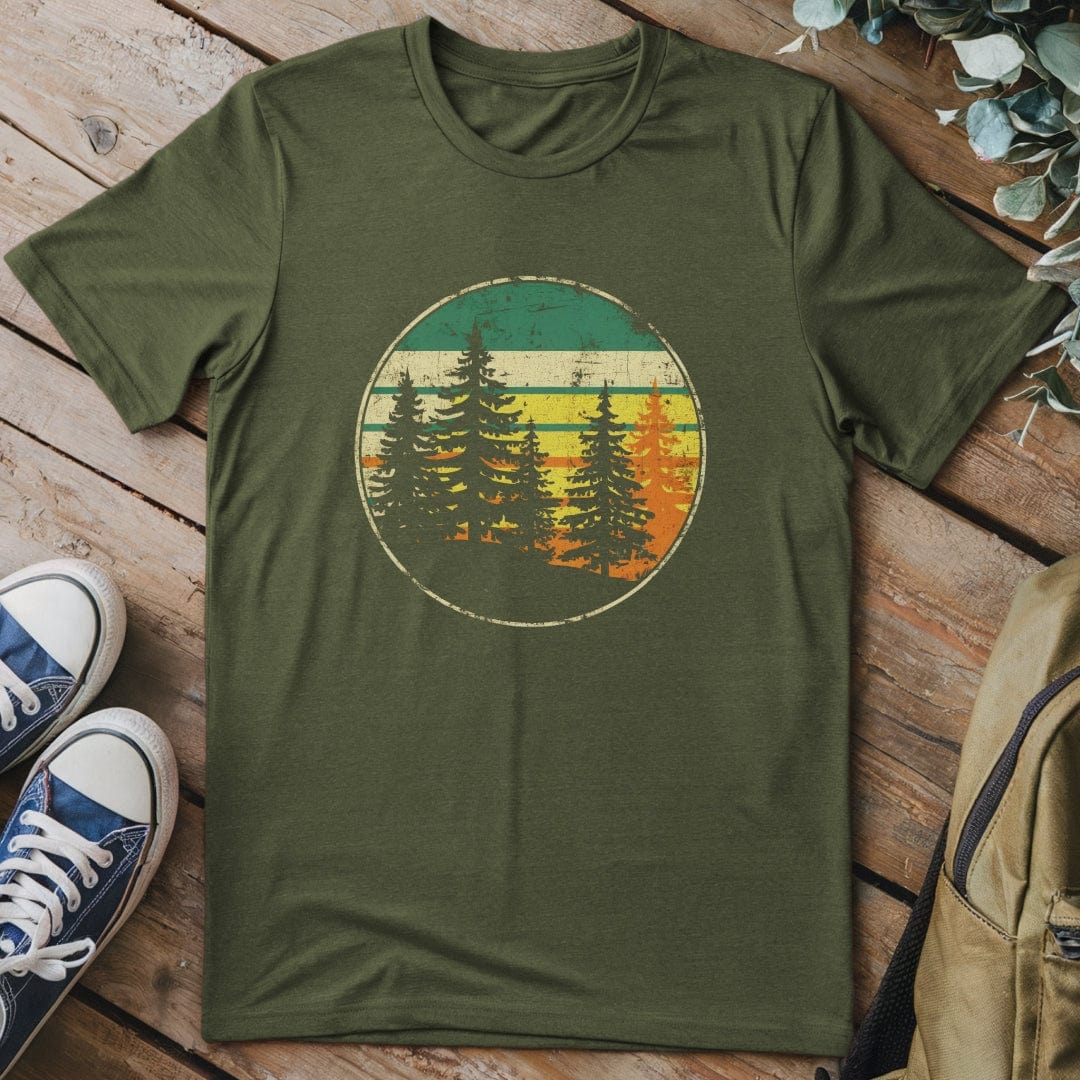 T-Shirt Military Green / S Forest Glow T-Shirt