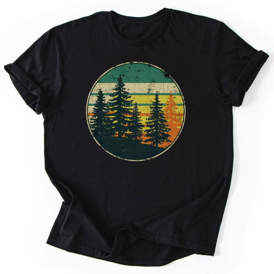 T-Shirt Black / S Forest Glow T-Shirt