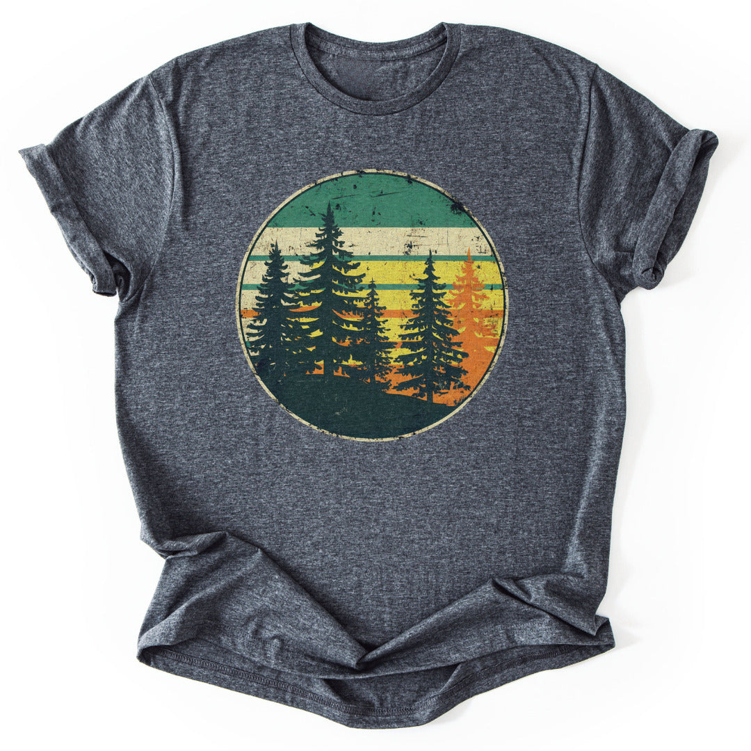 T-Shirt Dark Heather / S Forest Glow T-Shirt