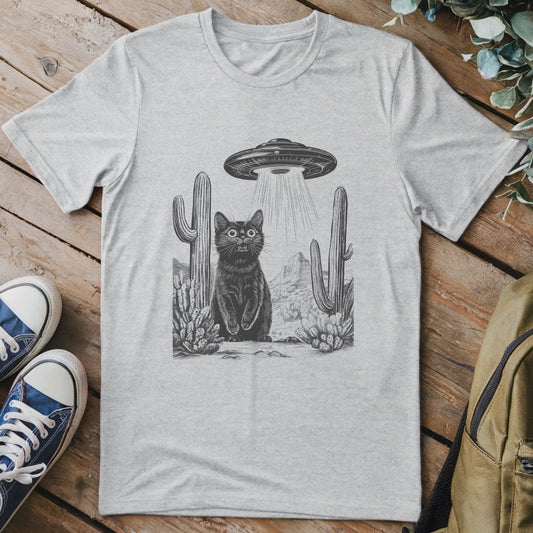 T-Shirt Sport Grey / S Beam Meow Up T-Shirt