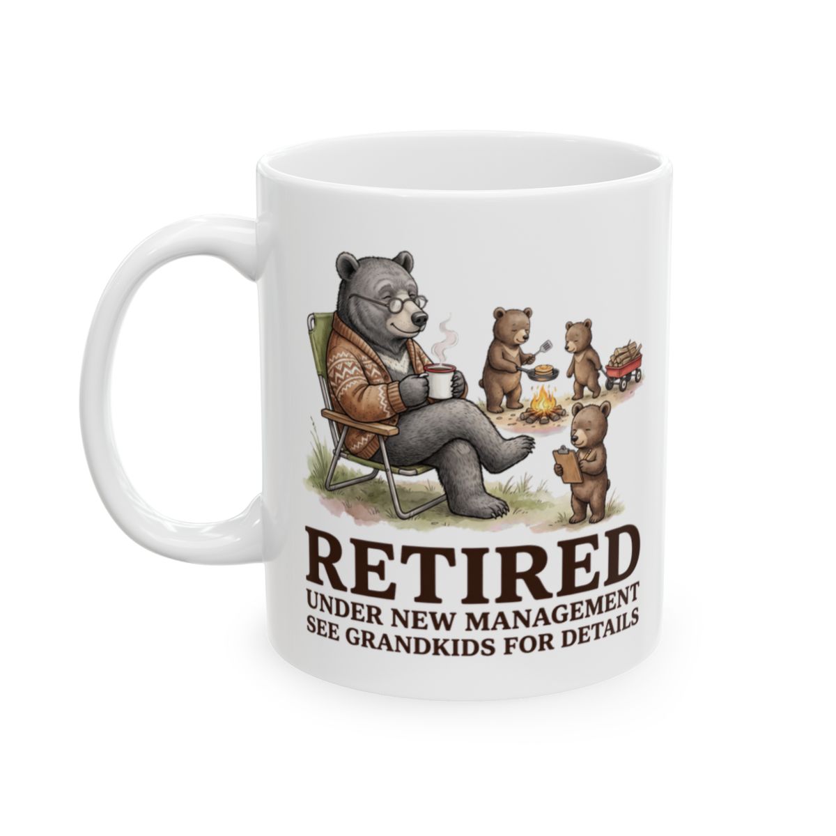 Under New Management Mug - 11oz white ceramic mug