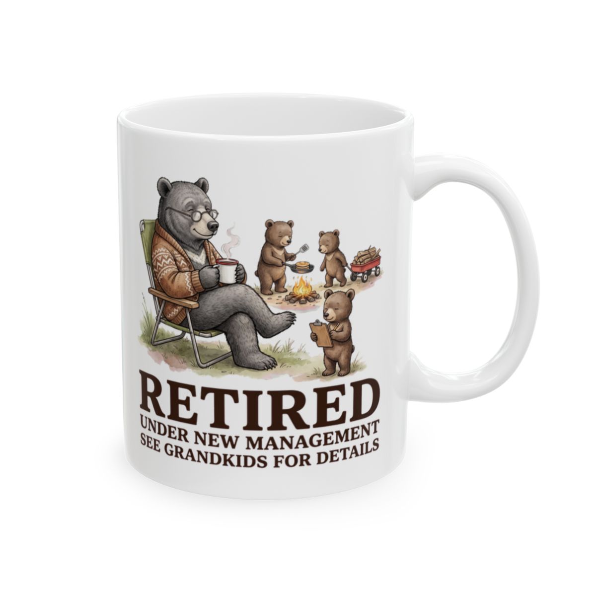 Under New Management Mug - 11oz white ceramic mug