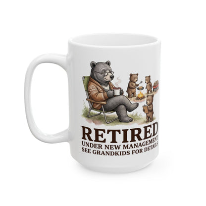 Under New Management Mug - 15oz white ceramic mug