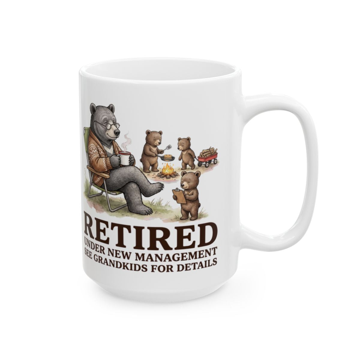 Under New Management Mug - 15oz white ceramic mug