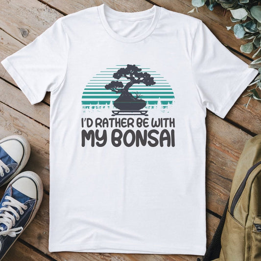 T-Shirt White / S Bonsai Over People T-Shirt