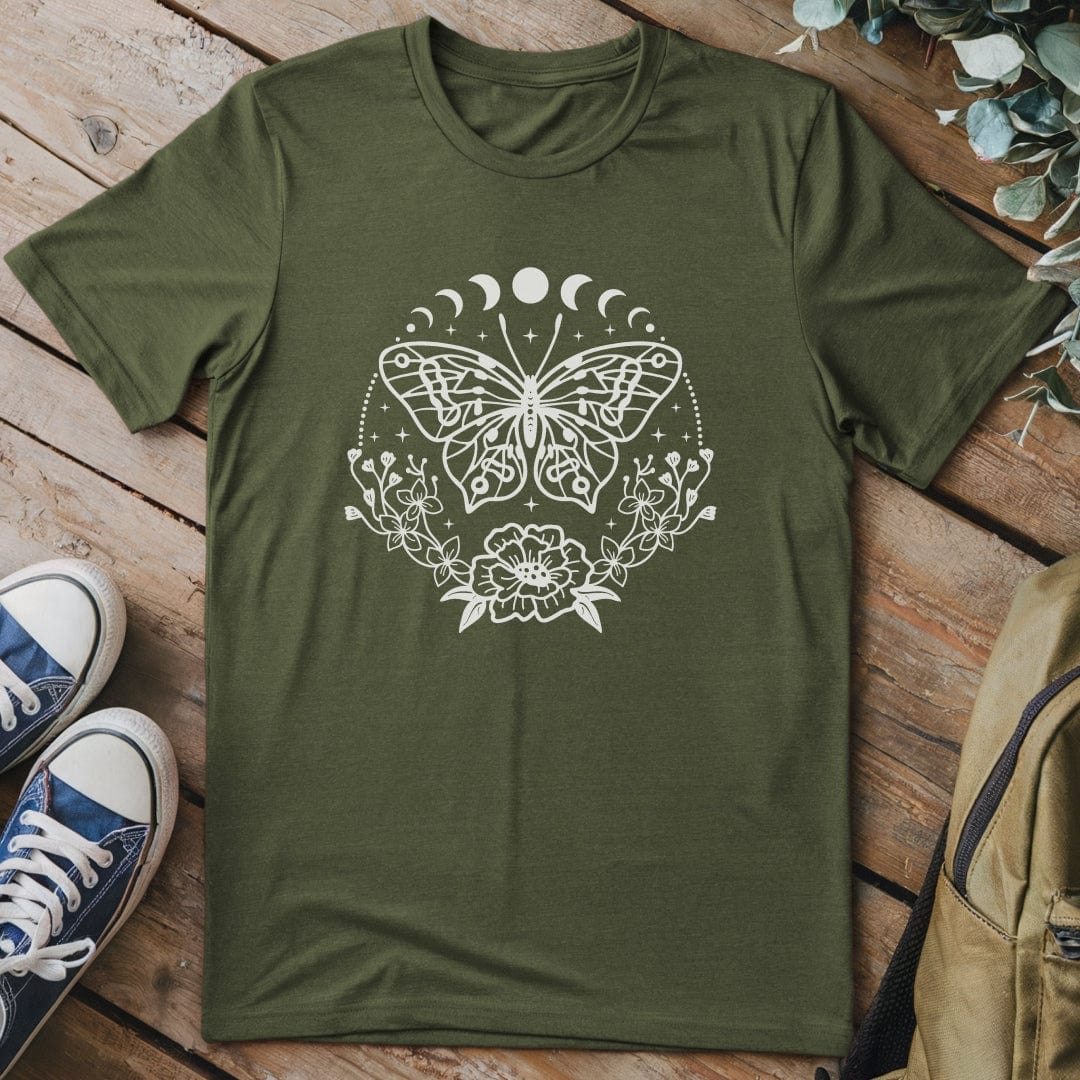 T-Shirt Military Green / S Moonchild Rising T-Shirt