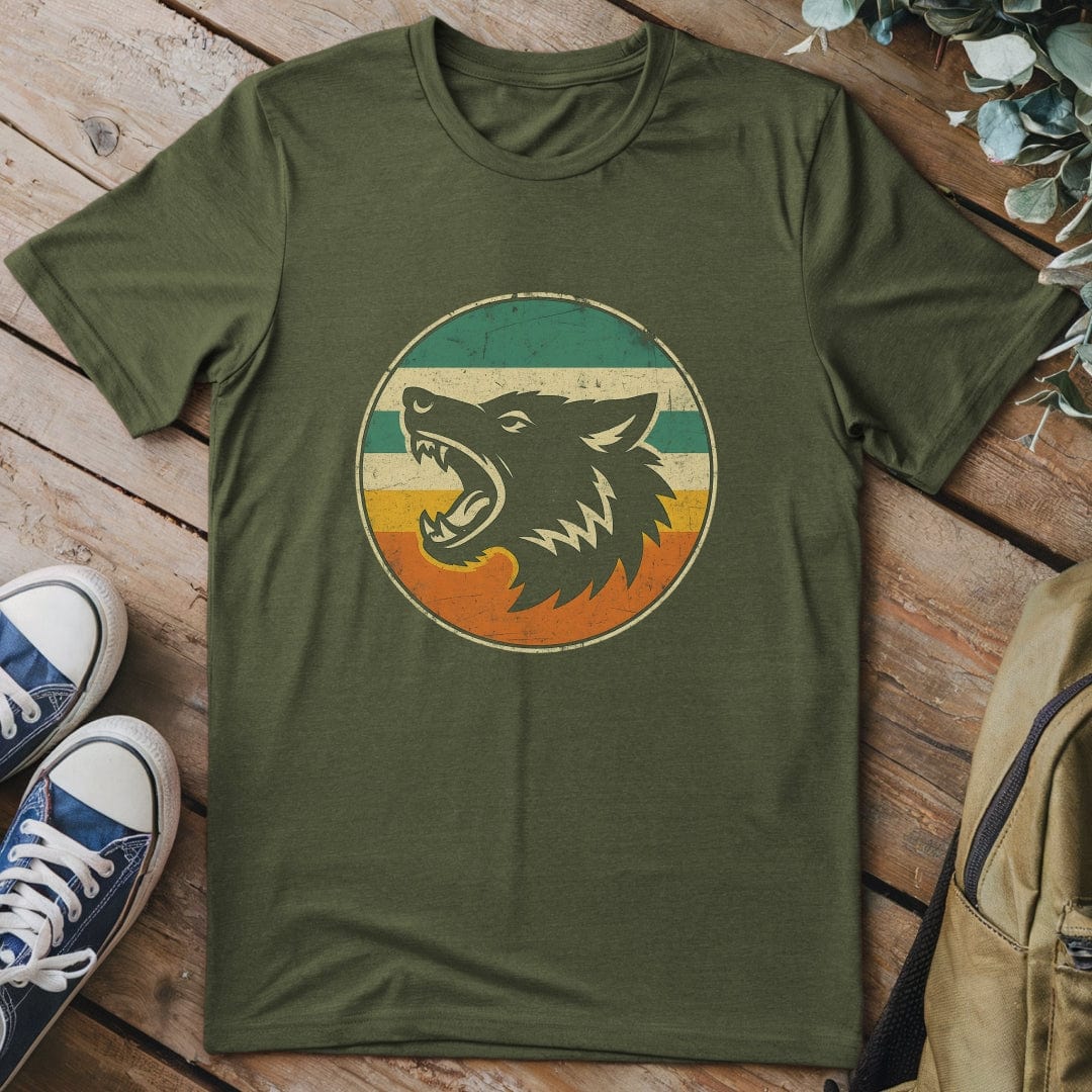 T-Shirt Military Green / S Wolf Within T-Shirt