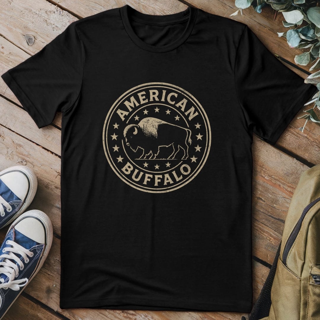 T-Shirt Black / S American Buffalo T-Shirt