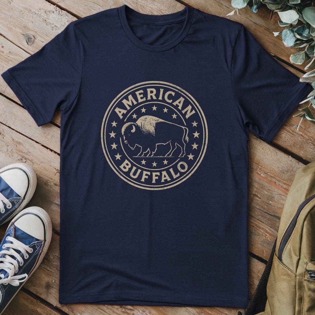 T-Shirt Navy / S American Buffalo T-Shirt