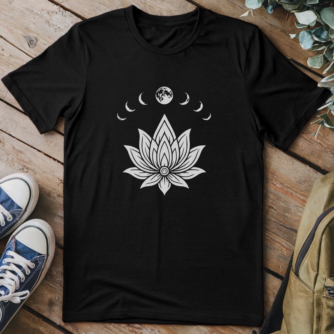 T-Shirt Black / S Lunar Lotus T-Shirt