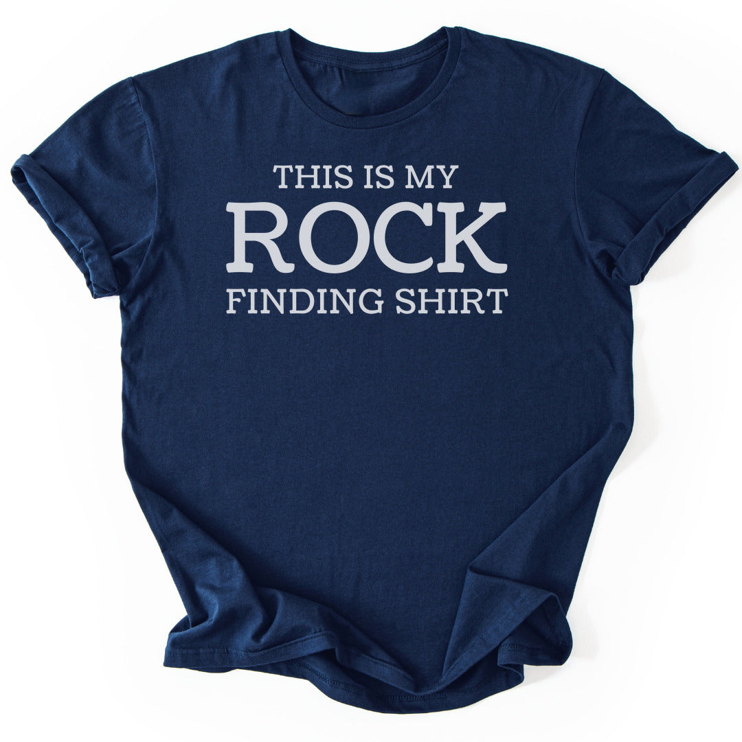 T-Shirt Navy / S My Rock Finding T-Shirt