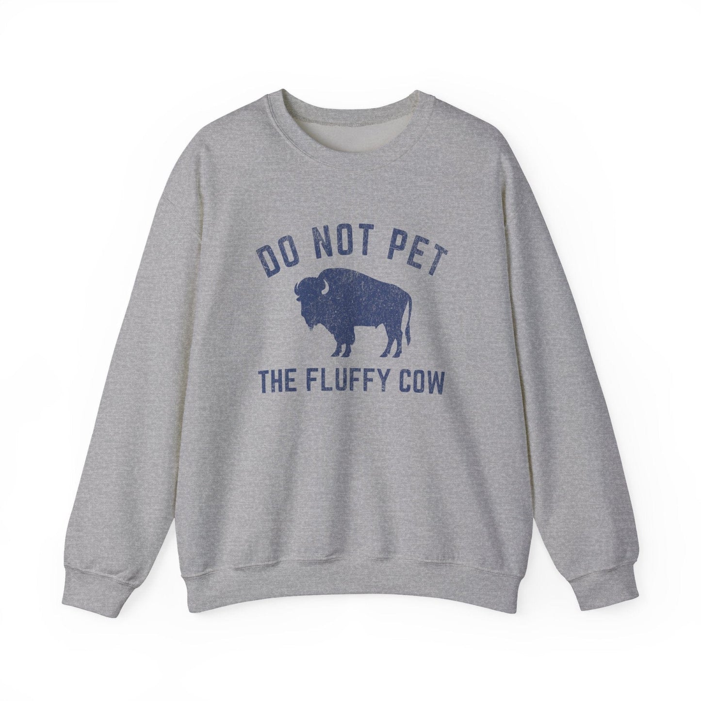 Sweatshirt Sport Grey / S Fluffy Cow Sweatshirt