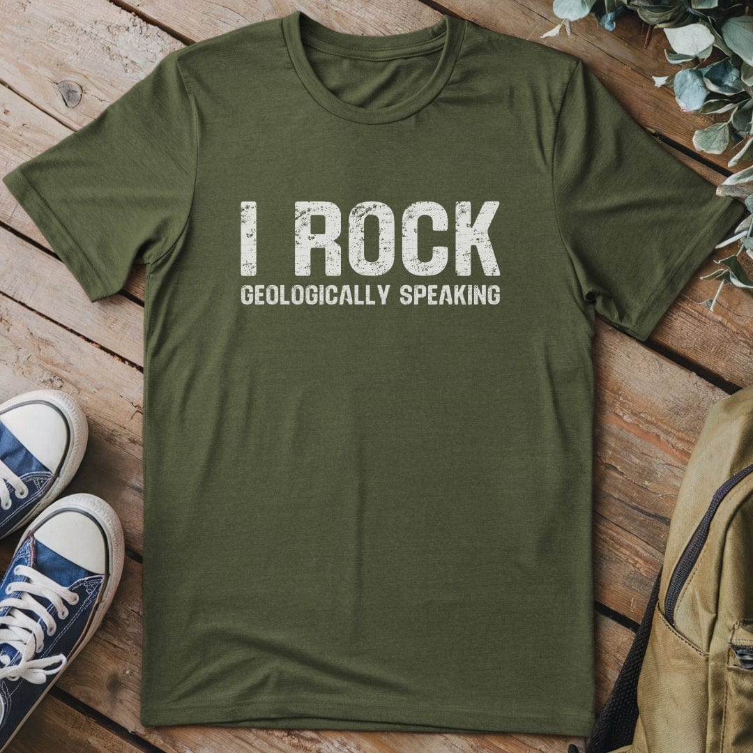 T-Shirt Military Green / S I Rock T-Shirt
