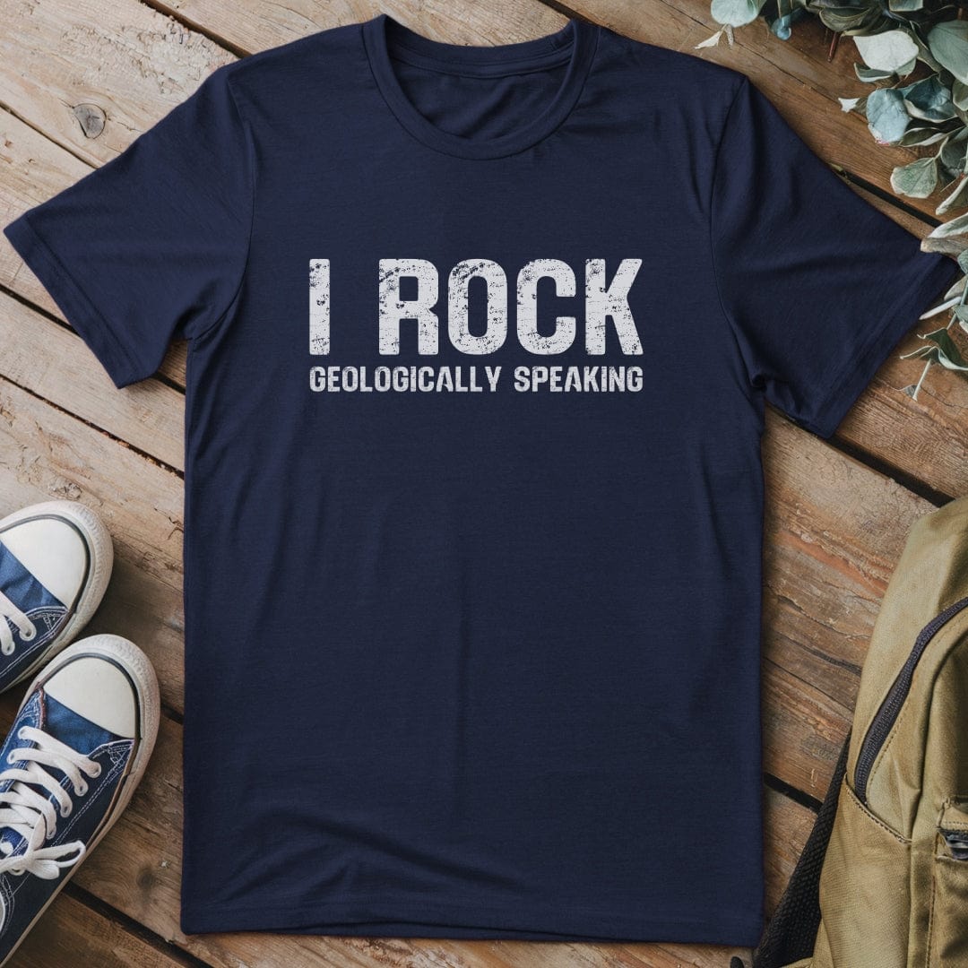 T-Shirt Navy / S I Rock T-Shirt