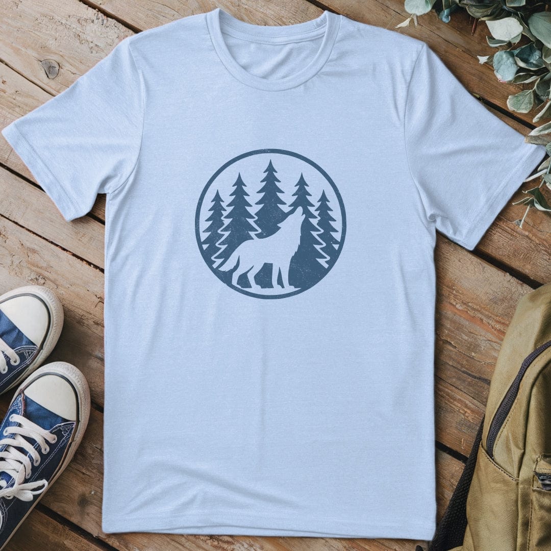 T-Shirt Light Blue / S Howl in the Pines T-Shirt
