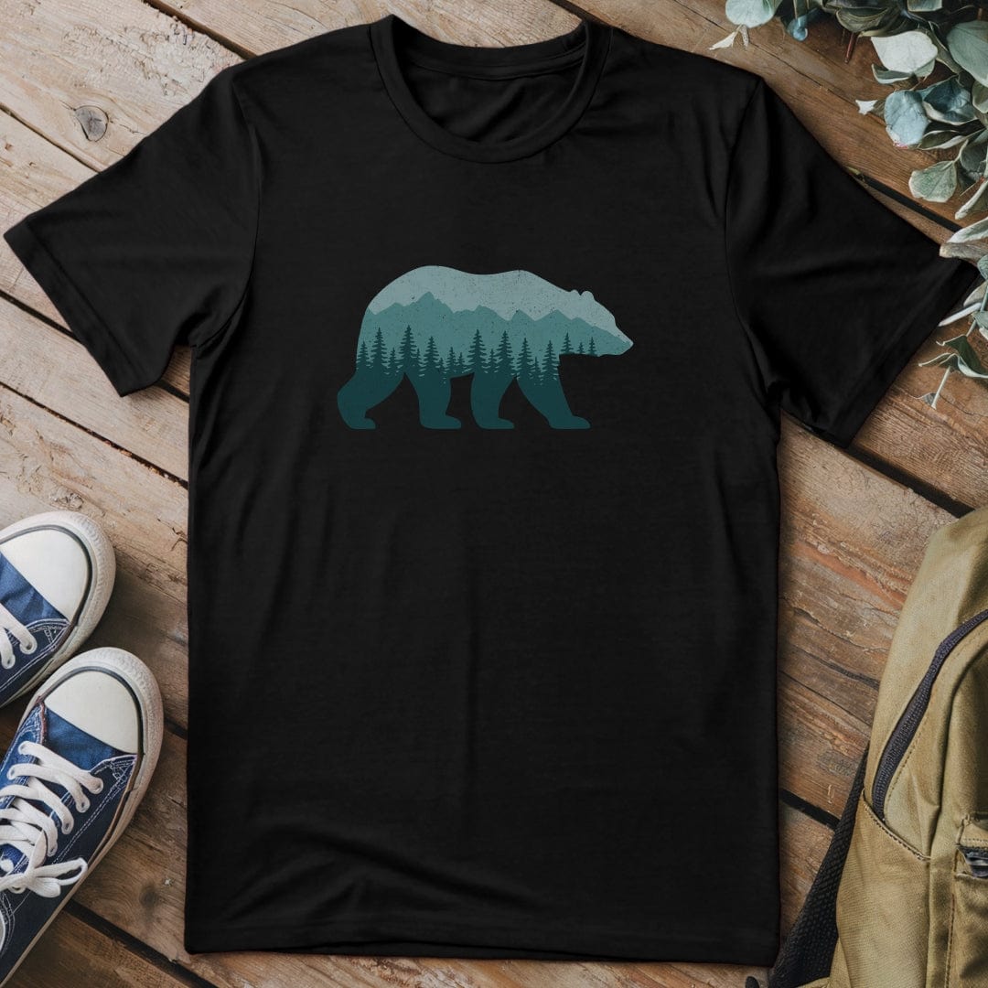 T-Shirt Black / S Mountain Bear T-Shirt