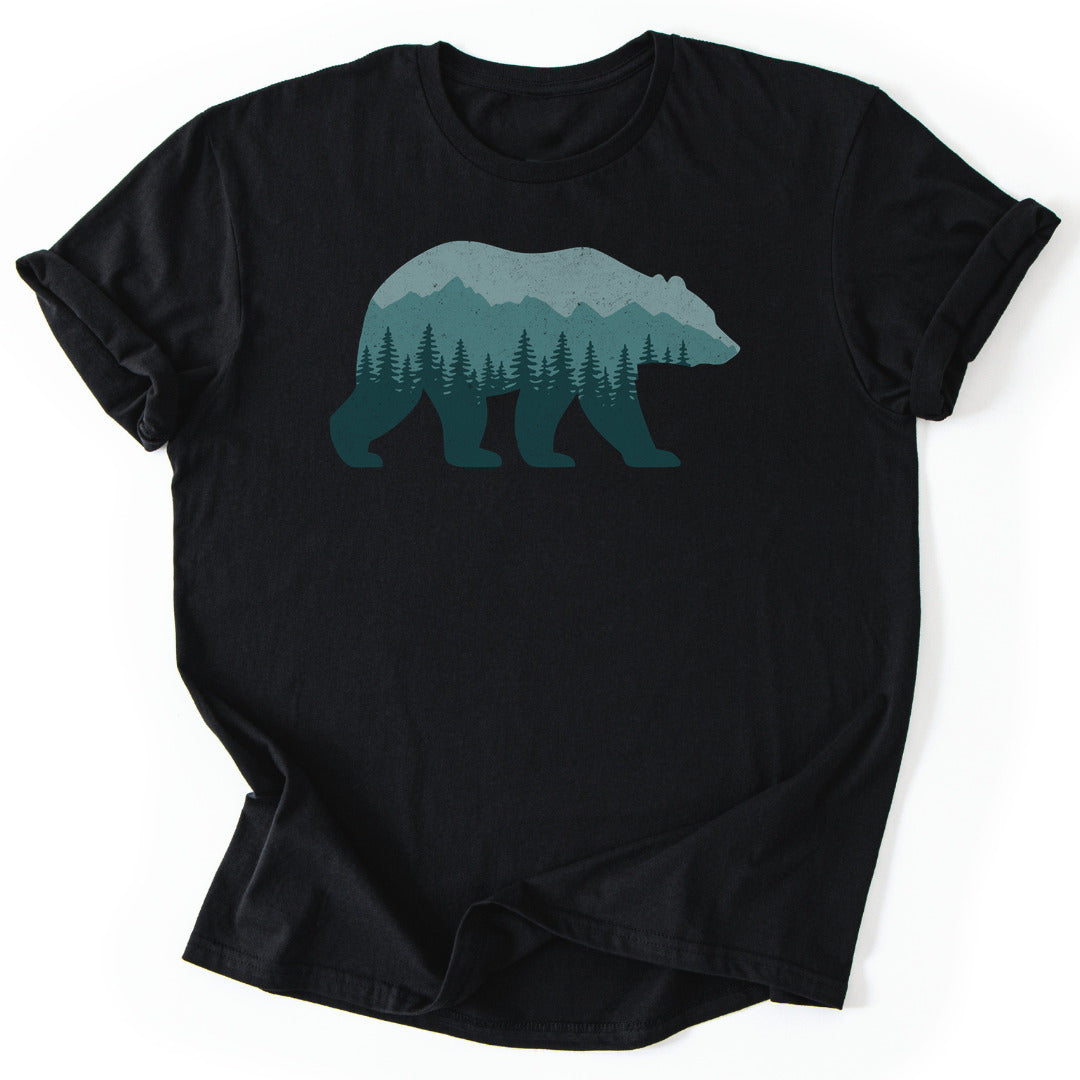 T-Shirt Black / S Mountain Bear T-Shirt