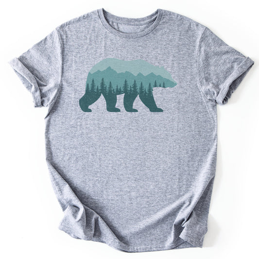 T-Shirt Sport Grey / S Mountain Bear T-Shirt