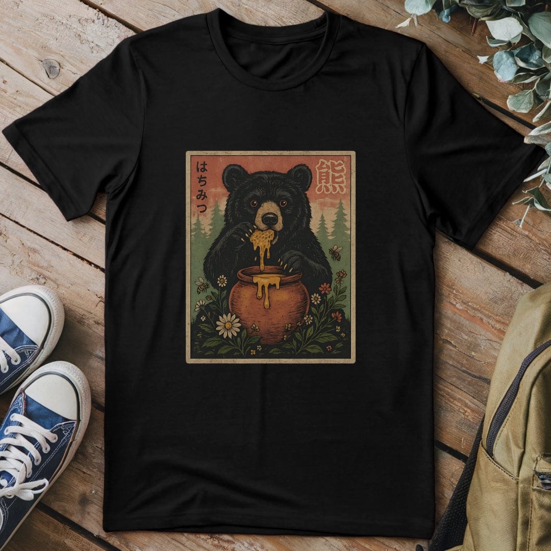 T-Shirt Black / S Honey Bear T-Shirt