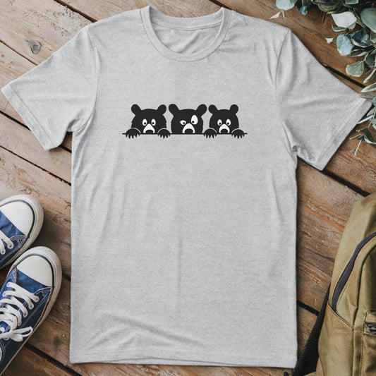 T-Shirt Sport Grey / S Peekaboo Bears T-Shirt