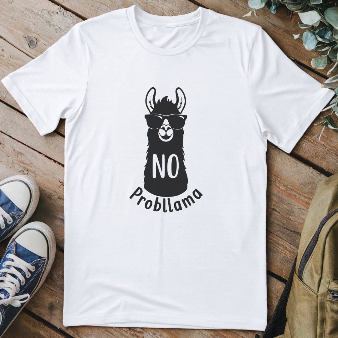 T-Shirt White / S No Probllama T-Shirt