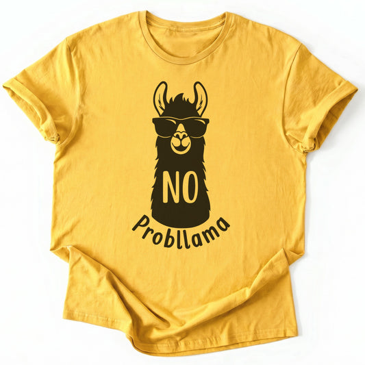 T-Shirt Daisy / S No Probllama T-Shirt