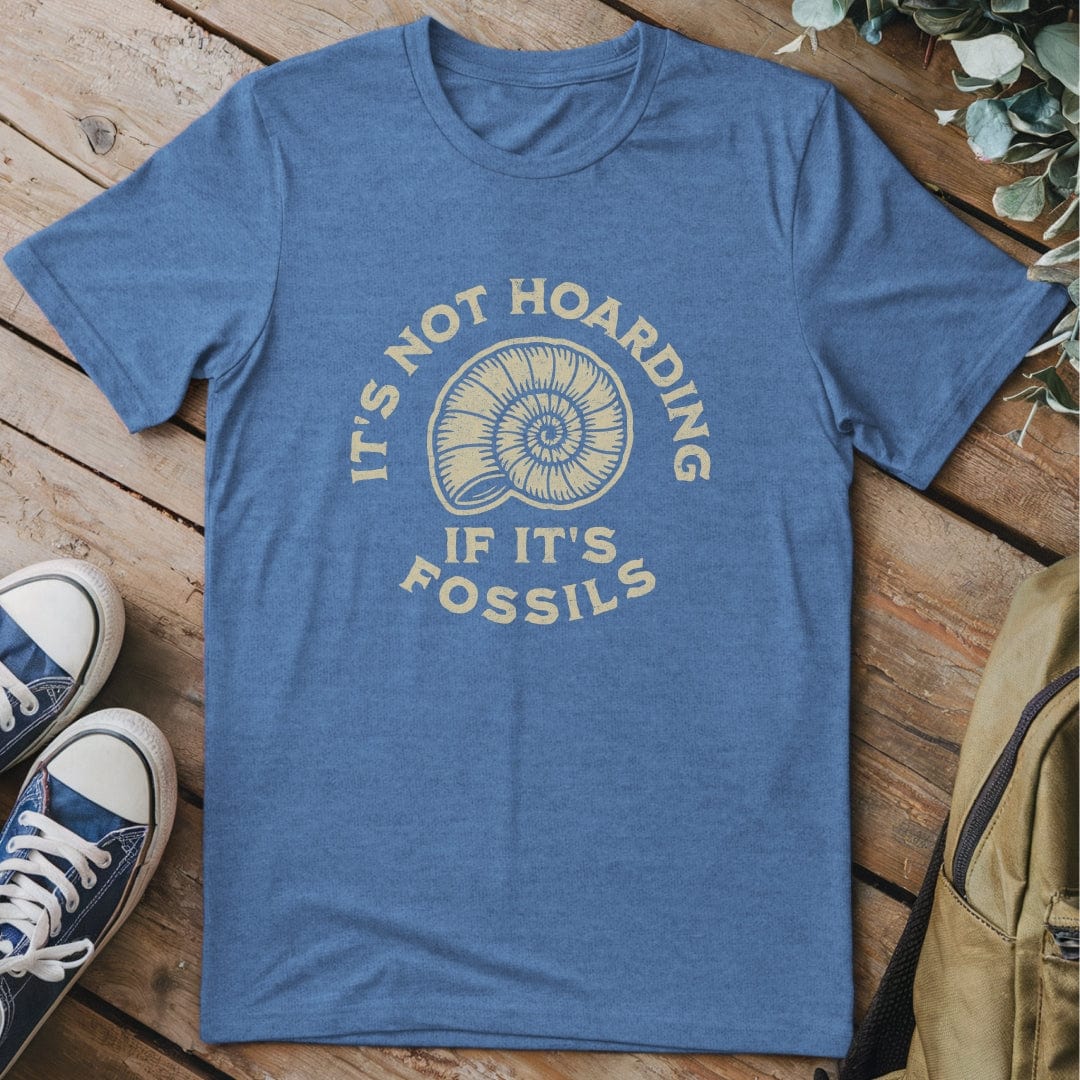 T-Shirt Heather Indigo / S Fossil Hoarder T-Shirt