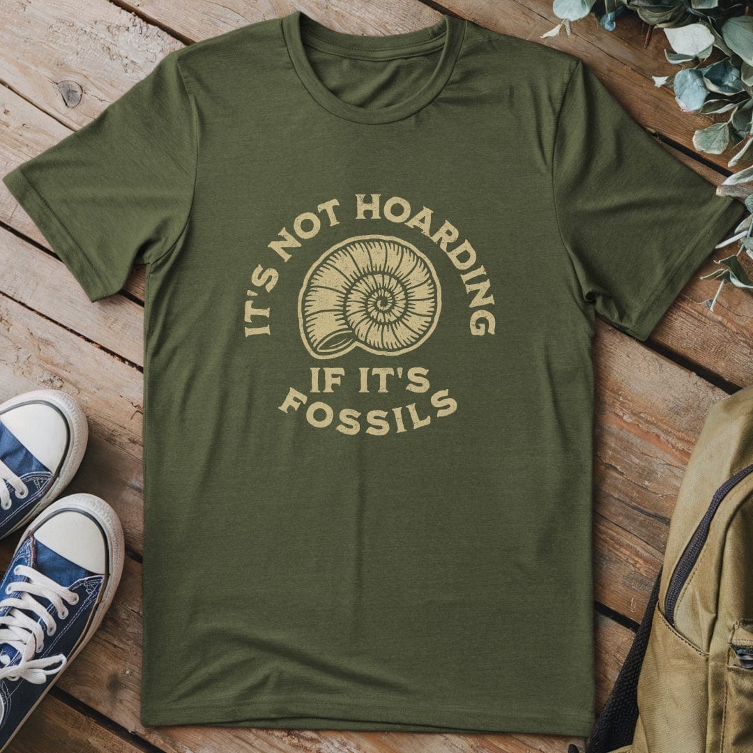 T-Shirt Military Green / S Fossil Hoarder T-Shirt