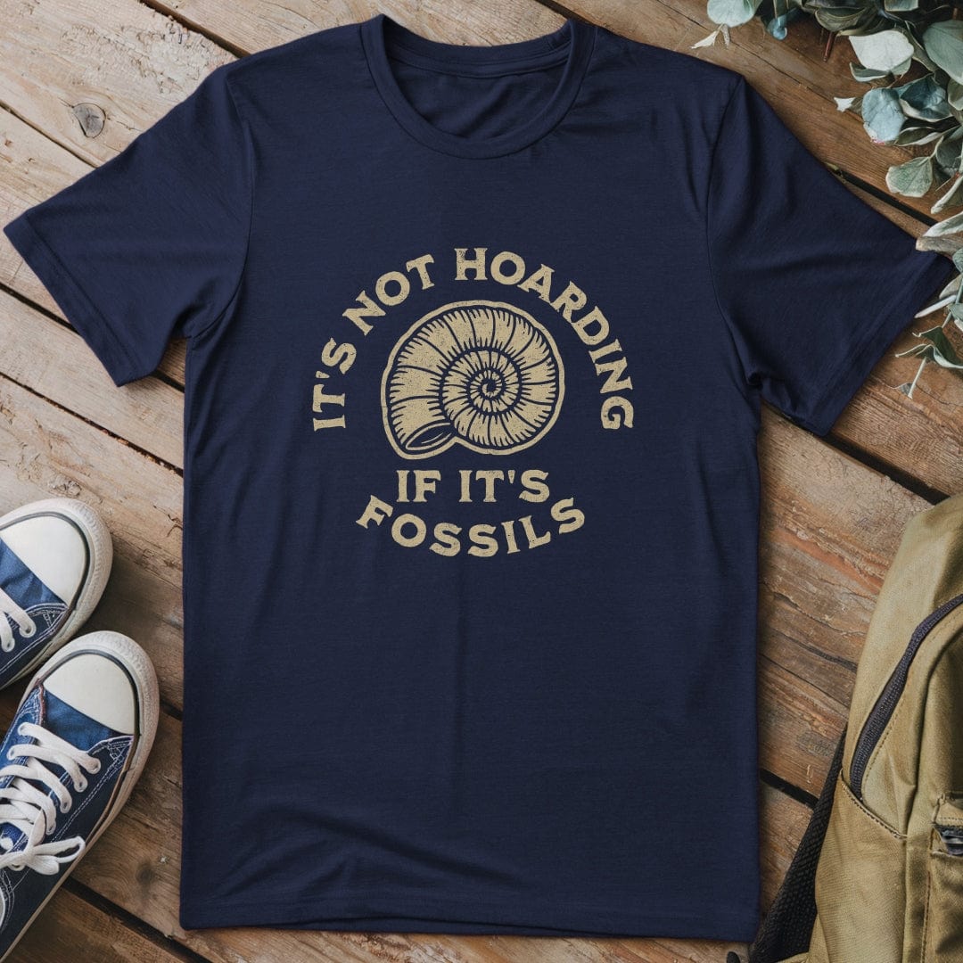 T-Shirt Navy / S Fossil Hoarder T-Shirt