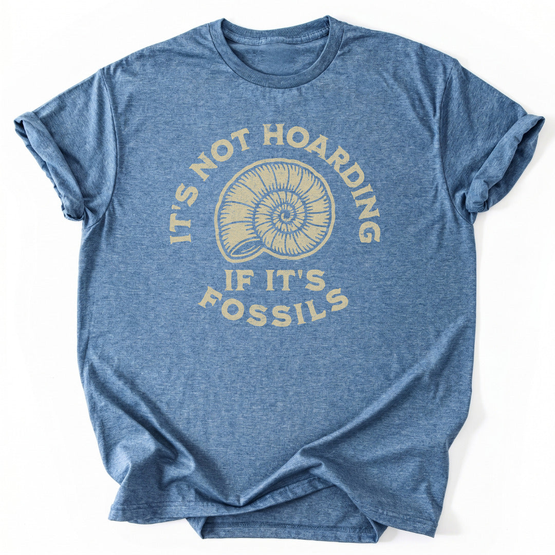 T-Shirt Heather Indigo / S Fossil Hoarder T-Shirt
