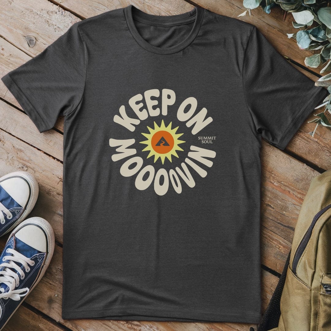 T-Shirt Black / S Keep On Moving T-Shirt