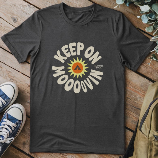 T-Shirt Black / S Keep On Moving T-Shirt