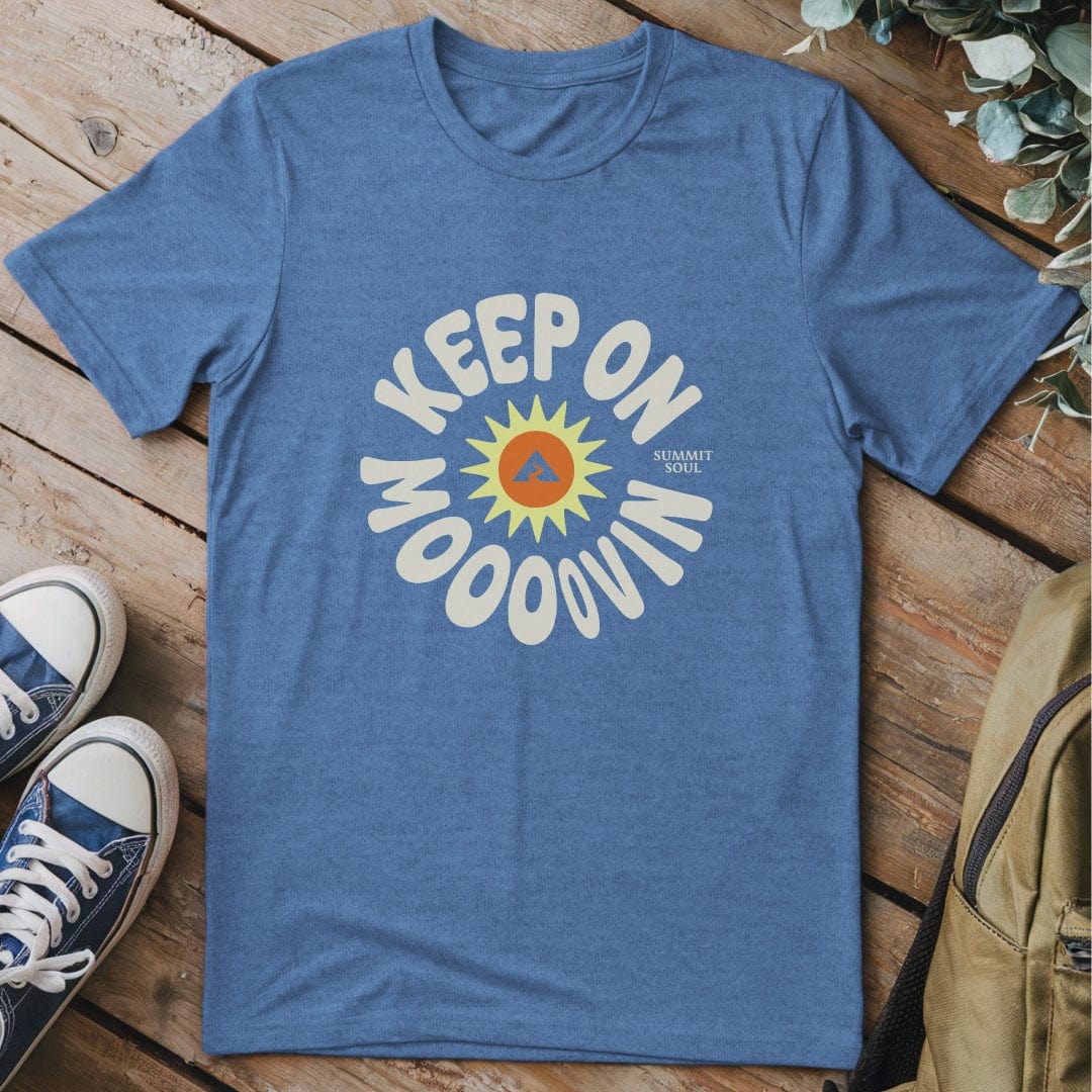 T-Shirt Military Green / S Keep On Moving T-Shirt