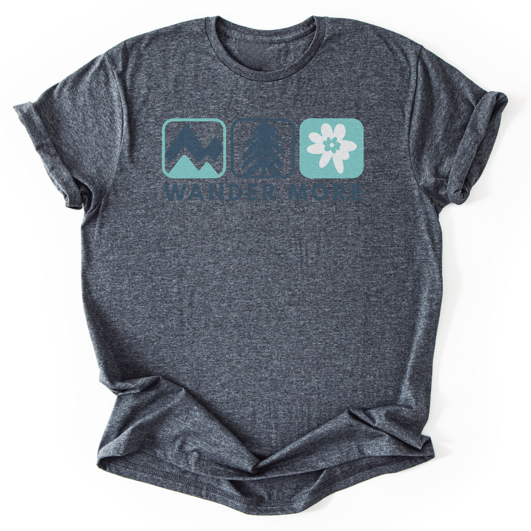 T-Shirt Dark Heather / S Paths Untraveled T-Shirt