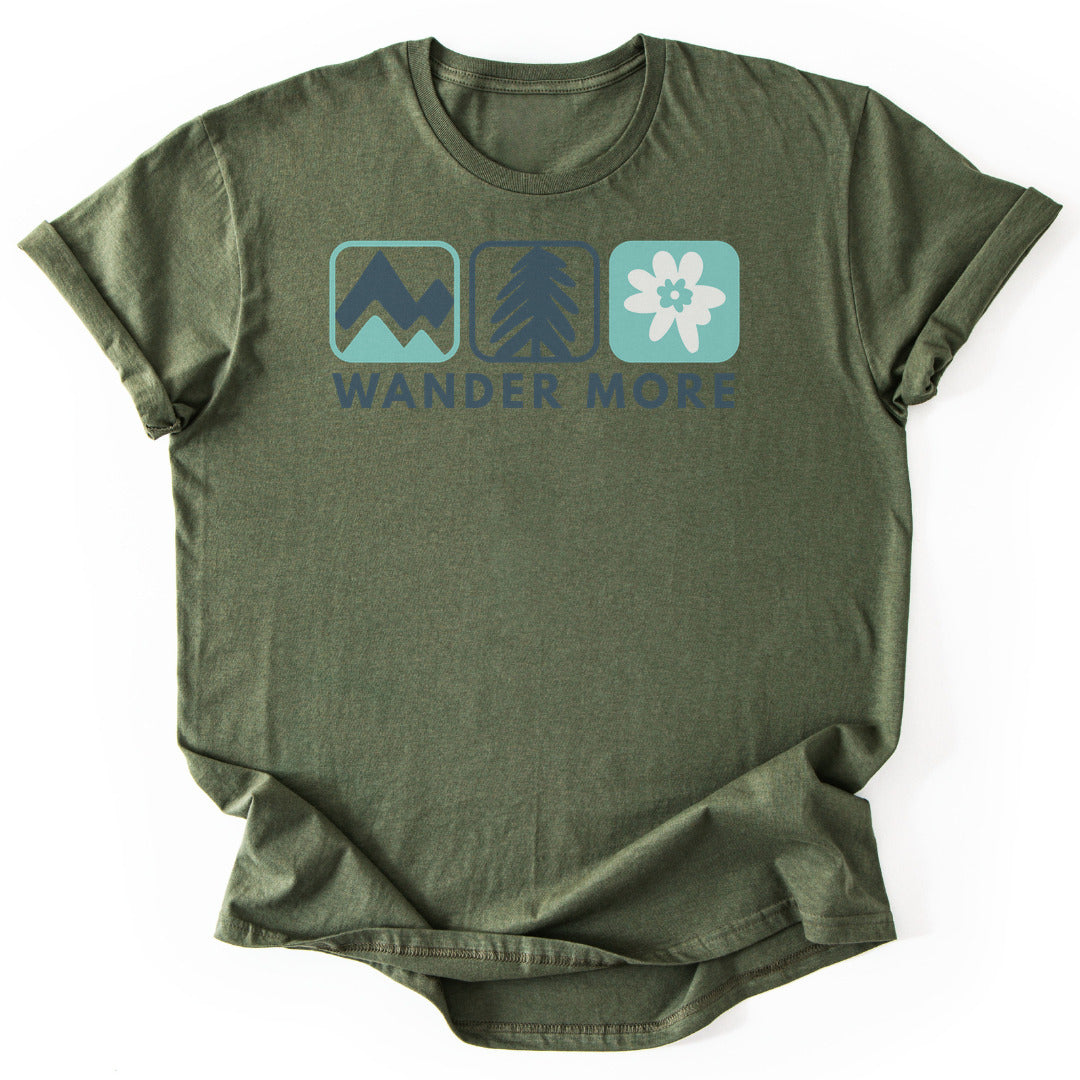 T-Shirt Military Green / S Paths Untraveled T-Shirt