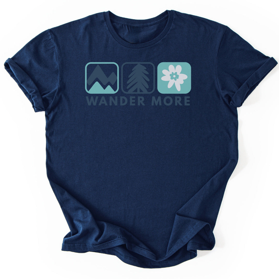 T-Shirt Navy / S Paths Untraveled T-Shirt