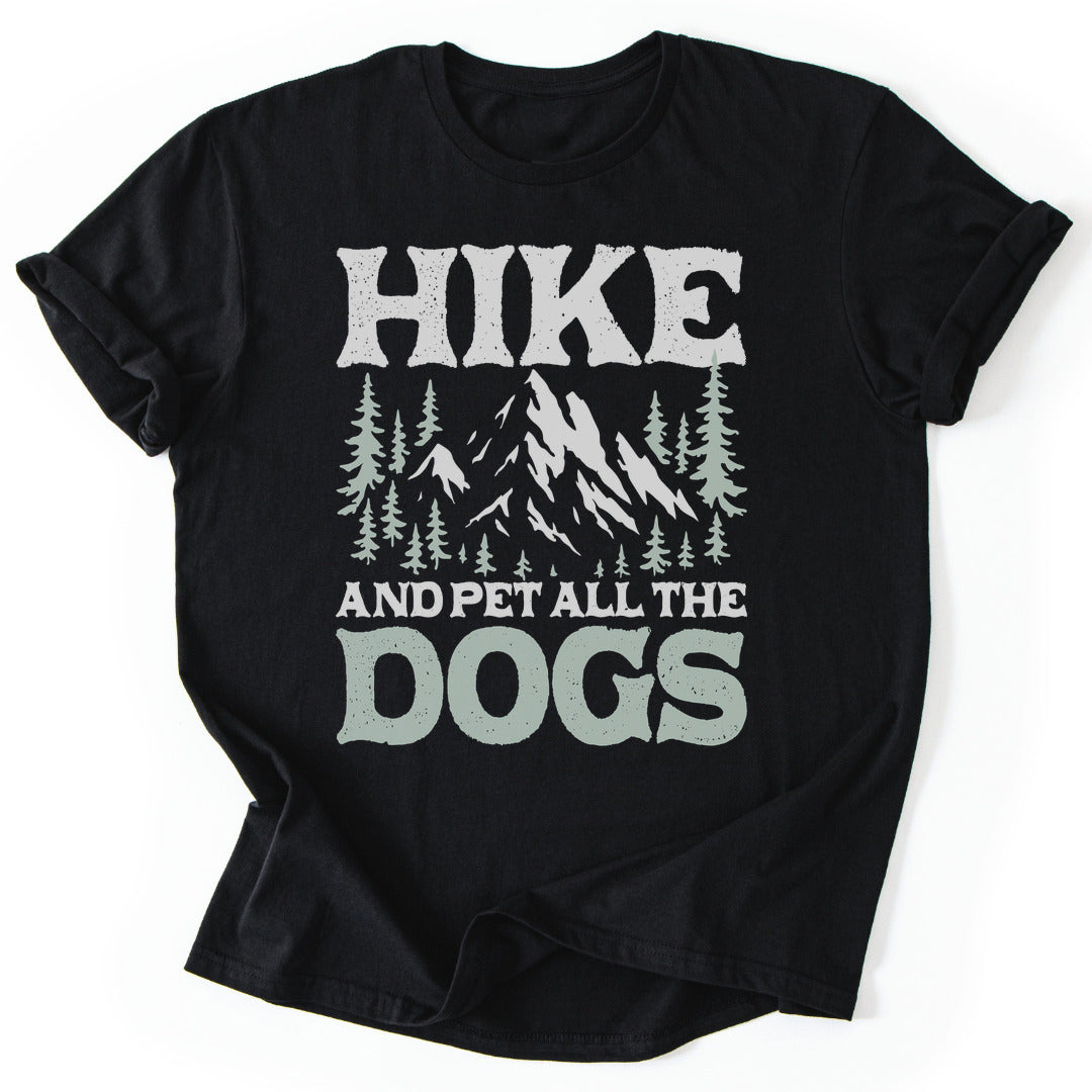 T-Shirt Black / S Hike & Pet Dogs T-Shirt