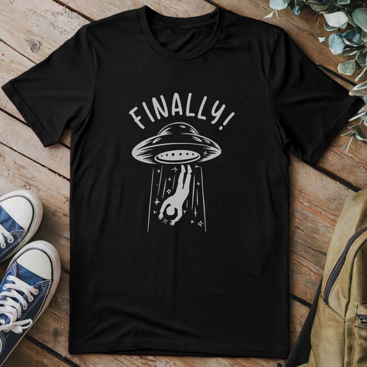 T-Shirt Black / S Finally T-Shirt