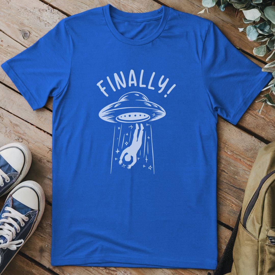 T-Shirt Royal / S Finally T-Shirt