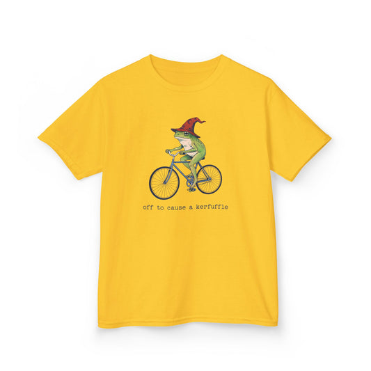 Frog Wizard Kerfuffle Kids Tee