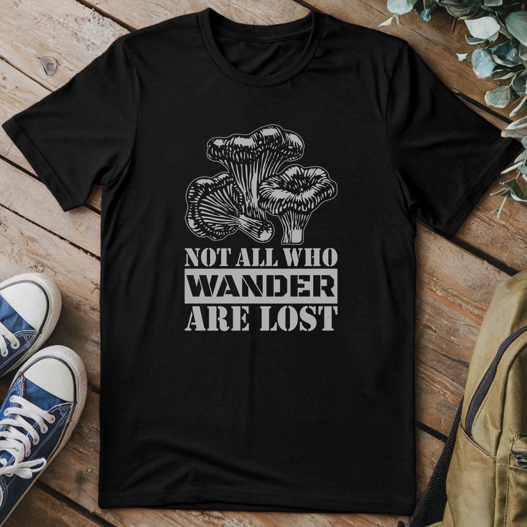 T-Shirt Black / S Mushroom Wanderer T-Shirt