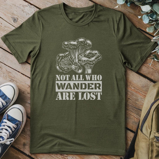 T-Shirt Military Green / S Mushroom Wanderer T-Shirt