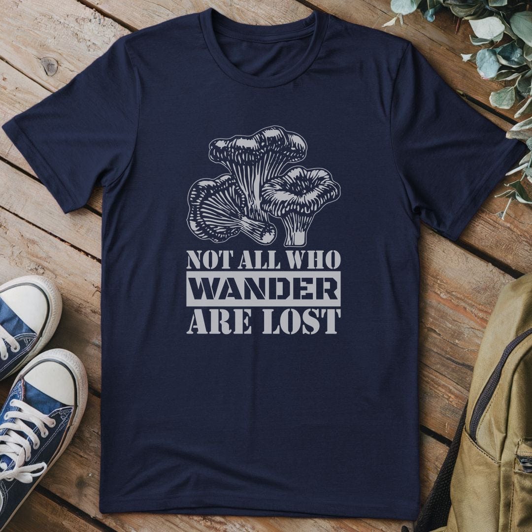 T-Shirt Navy / S Mushroom Wanderer T-Shirt