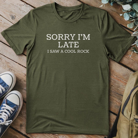 T-Shirt Military Green / S Sorry Rocks T-Shirt