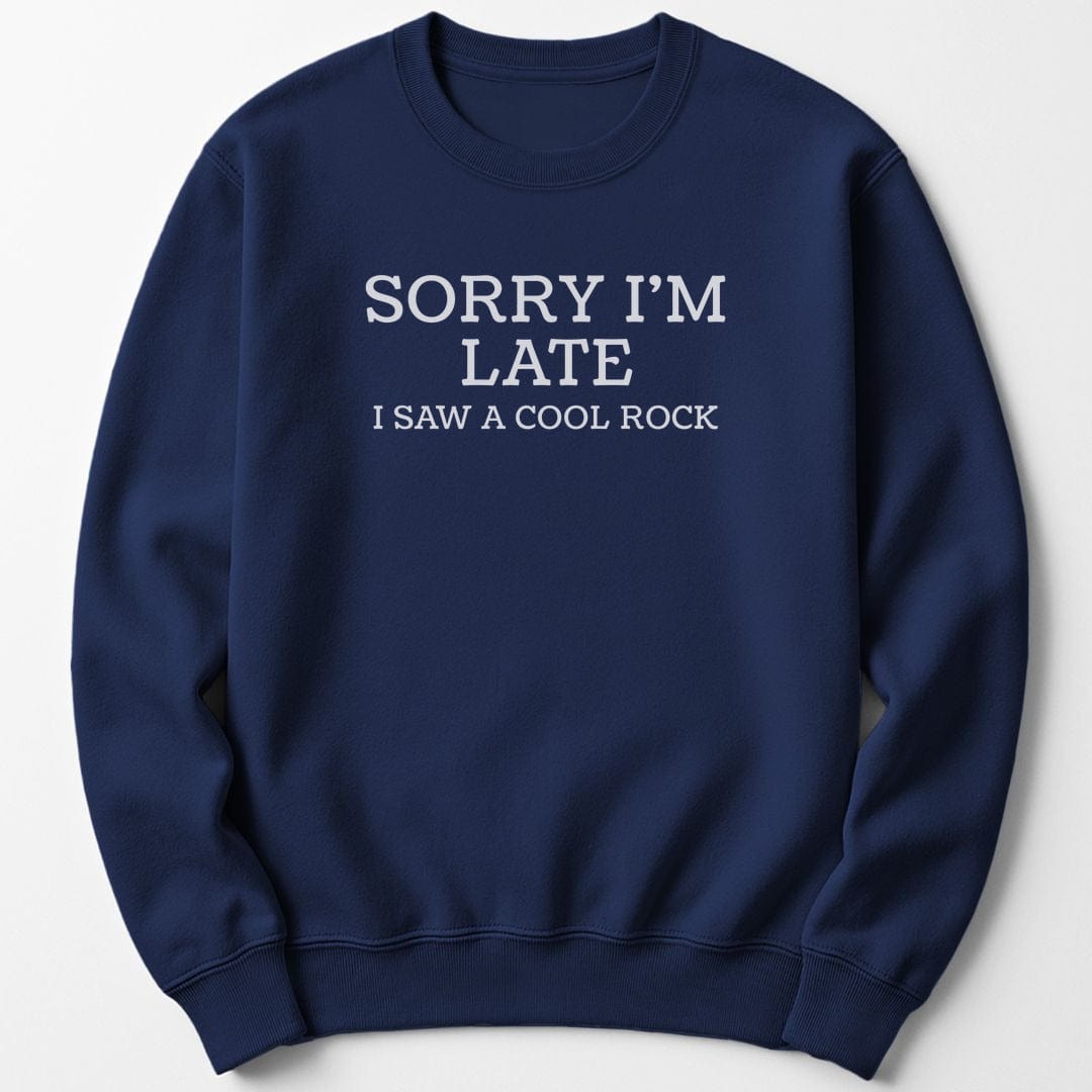 Sweatshirt Navy / S Sorry Rocks Sweatshirt