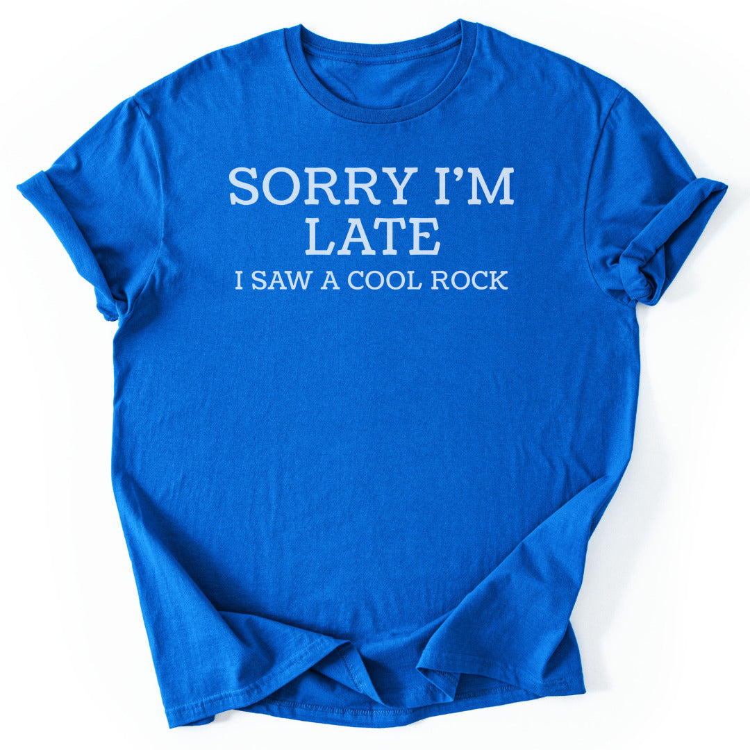 T-Shirt Royal / S Sorry Rocks T-Shirt