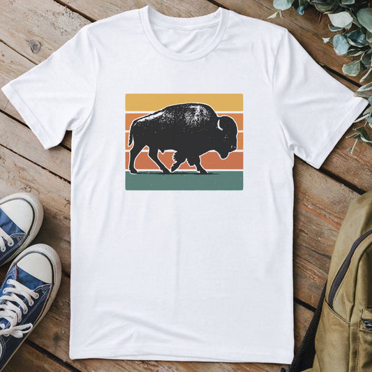 T-Shirt White / S Wild Bison T-Shirt