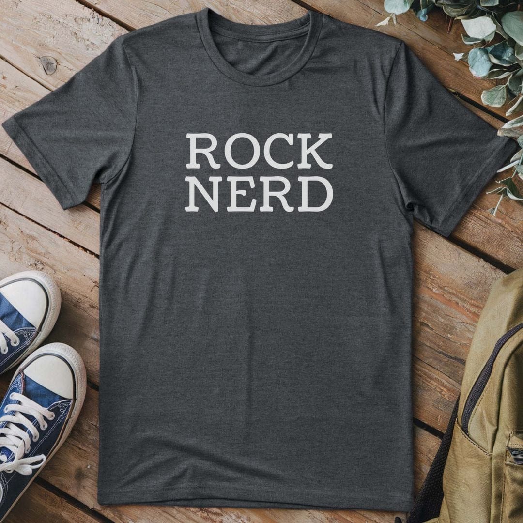 T-Shirt Dark Heather / S Rock Nerd T-Shirt