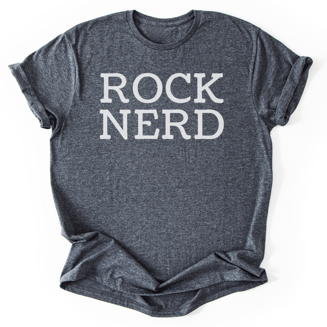 T-Shirt Dark Heather / S Rock Nerd T-Shirt