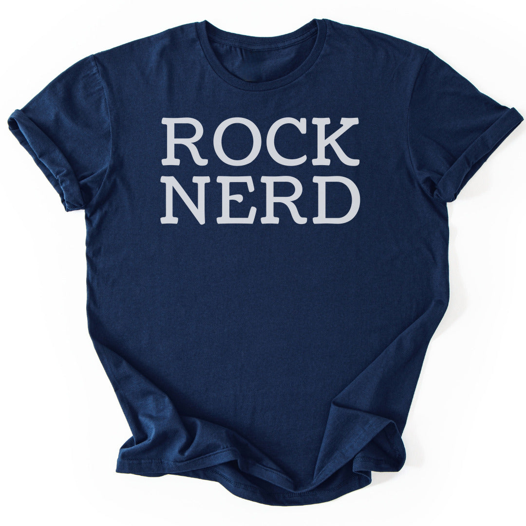 T-Shirt Navy / S Rock Nerd T-Shirt